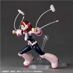 Kaiyodo Revoltech Amazing Yamaguchi Ochaco Uraraka "My Hero Academia" Action Figure