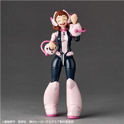 Kaiyodo Revoltech Amazing Yamaguchi Ochaco Uraraka "My Hero Academia" Action Figure