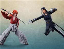 BANDAI Spirits S.H.Figuarts Hajime Saito "Rurouni Kenshin: Meiji Swordsman Romantic Story" Action Figure (SHF Figuarts)