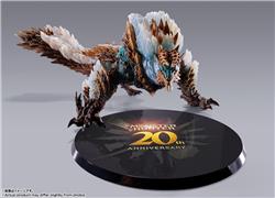 BANDAI Tamashii S.H.MonsterArts Zinogre -20th Anniversary Edition- "Monster Hunter" Action Figure