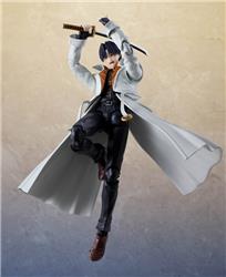 BANDAI Spirits S.H.Figuarts Aoshi Shinomori "Rurouni Kenshin: Meiji Swordsman Romantic Story" Action Figure (SHF Figuarts)