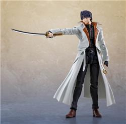 BANDAI Spirits S.H.Figuarts Aoshi Shinomori "Rurouni Kenshin: Meiji Swordsman Romantic Story" Action Figure (SHF Figuarts)