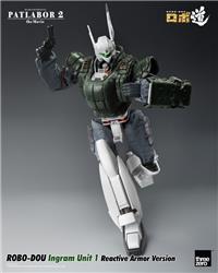 Threezero ROBO-DOU Ingram Unit 1 Reactive Armor Version "Patlabor 2: The Movie " Action Figure