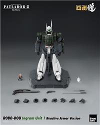 Threezero ROBO-DOU Ingram Unit 1 Reactive Armor Version "Patlabor 2: The Movie " Action Figure