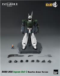 Threezero ROBO-DOU Ingram Unit 2 Reactive Armor Version "Patlabor 2: The Movie " Action Figure