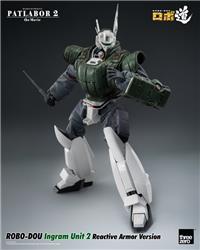 Threezero ROBO-DOU Ingram Unit 2 Reactive Armor Version "Patlabor 2: The Movie " Action Figure