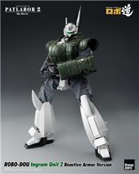 Threezero ROBO-DOU Ingram Unit 2 Reactive Armor Version "Patlabor 2: The Movie " Action Figure