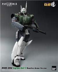 Threezero ROBO-DOU Ingram Unit 2 Reactive Armor Version "Patlabor 2: The Movie " Action Figure