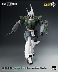 Threezero ROBO-DOU Ingram Unit 3 Reactive Armor Version "Patlabor 2: The Movie " Action Figure