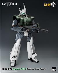 Threezero ROBO-DOU Ingram Unit 3 Reactive Armor Version "Patlabor 2: The Movie " Action Figure