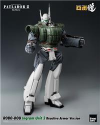 Threezero ROBO-DOU Ingram Unit 3 Reactive Armor Version "Patlabor 2: The Movie " Action Figure