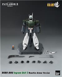 Threezero ROBO-DOU Ingram Unit 3 Reactive Armor Version "Patlabor 2: The Movie " Action Figure