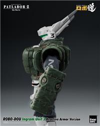 Threezero ROBO-DOU Ingram Unit 3 Reactive Armor Version "Patlabor 2: The Movie " Action Figure