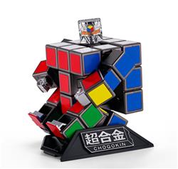 BANDAI Tamashii Soul of Chogokin RUBIK'S CUBE ROBO "RUBIK'S CUBE" Action Figure