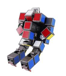 BANDAI Tamashii Soul of Chogokin RUBIK'S CUBE ROBO "RUBIK'S CUBE" Action Figure