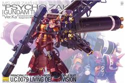 BANDAI MG 1/100 Zaku High Mobility Type "Psycho Zaku" Ver.Ka [Gundam Thunderbolt] Model Kit