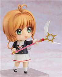 Good Smile Company Nendoroid Sakura Kinomoto (Tomoeda Junior High Uniform Ver.) (re-run) "Cardcaptor Sakura" Action Figure