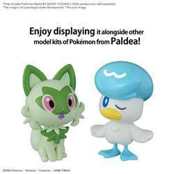 BANDAI Hobby Pokemon Model Kit Quick!! 19 QUAXLY | Simple Assembly Kit | No Tools | No Paint | Fit & Snap By Hand!  (Pokemon Fi