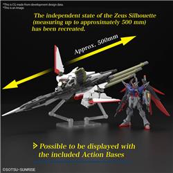 BANDAI HGCE 1/144 Destiny Gundam Spec Ⅱ & Zeus Silhouette "Gundam SEED Freedom" Model kit