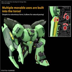 BANDAI Hobby HG 1/144 PMX-002 BOLINOAK-SAMMAHN "Gundam Z" Model Kit