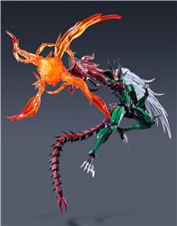 BANDAI Tamashii S.H.MonsterArts Elemental HERO Flame Wingman "Yu-Gi-Oh! GX" Action Figure