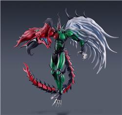 BANDAI Tamashii S.H.MonsterArts Elemental HERO Flame Wingman "Yu-Gi-Oh! GX" Action Figure