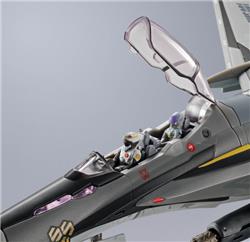 BANDAI Tamashii DX CHOGOKIN VF-25S Armored Messiah Valkyrie (Ozma Lee use) Revival Ver. "Macross Frontier" Action Figure