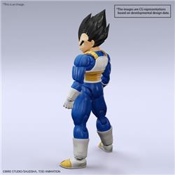 BANDAI Hobby Figure-Rise Standard VEGETA New Spec Ver. "Dragon Ball Z" | Simple Assembly Kit | No Paint | Fit & Snap By Hand!