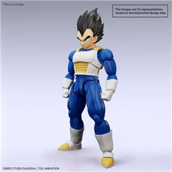 BANDAI Hobby Figure-Rise Standard VEGETA New Spec Ver. "Dragon Ball Z" | Simple Assembly Kit | No Paint | Fit & Snap By Hand!