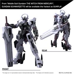 BANDAI Hobby HG #25 1/144 Gundam Schwarzette "Gundam: The Witch from Mercury" Model Kit