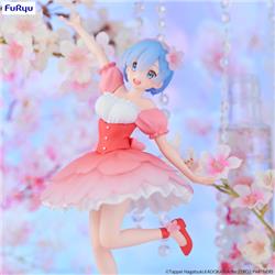 Furyu Corporation Rem /Cherry Blossoms Trio-Try-iT Figure "Re:ZERO -Starting Life in Another World"