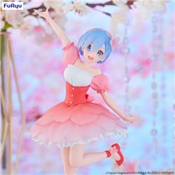 Furyu Corporation Rem /Cherry Blossoms Trio-Try-iT Figure "Re:ZERO -Starting Life in Another World"