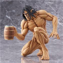 Good Smile Company Pop Up Parade Eren Yeager: Attack Titan (Worldwide After Party Ver.) "Attack on Titan" Figure