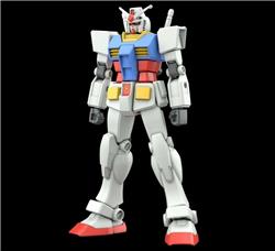 BANDAI Hobby ENTRY GRADE RX-78-2 GUNDAM | Simple Assembly Kit | No Tools | No Paint | Fit & Snap By Hand!