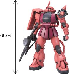 BANDAI Hobby MG 1/100 MS-06S Char's Zaku (Ver.2.0) 'Mobile Suit Gundam' Model kit