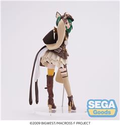 SEGA FIGURIZMα "MACROSS FRONTIER" Ranka Lee Oshare Macross Revolution Ver. Figure