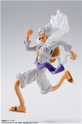 BANDAI Tamashii S.H.Figuarts Monkey.D. Luffy Gear 5 "One Piece" Action Figure (SHF Figuarts)