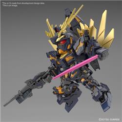 BANDAI SD Cross Silhouette Unicorn Gundam 02 Banshee Destroy Mode & Banshee Norn Parts Set "Gundam UC" Model kit