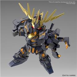 BANDAI SD Cross Silhouette Unicorn Gundam 02 Banshee Destroy Mode & Banshee Norn Parts Set "Gundam UC" Model kit