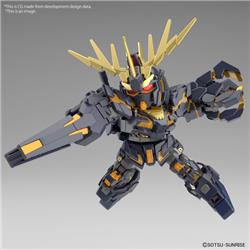 BANDAI SD Cross Silhouette Unicorn Gundam 02 Banshee Destroy Mode & Banshee Norn Parts Set "Gundam UC" Model kit