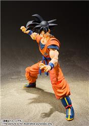 BANDAI Spirits S.H.Figuarts Son Goku -A Saiyan Raised On Earth "Dragon Ball Z" Action Figure (SHF Figuarts)