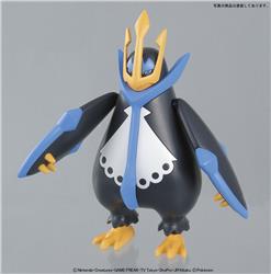 BANDAI NAMCO Pokémon Model Kit Empoleon Evolution Set | Simple Assembly Kit | No Tools | No Paint | Fit & Snap By Hand!  (Pokem