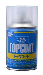 Mr Hobby Mr Top Coat Flat (Matt) - 86ml Spray Can