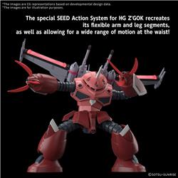 BANDAI HGCE #260 1/144 ZGMF-MM07 Z’Gok (Seed Freedom Ver.) "Gundam SEED Freedom" Model kit