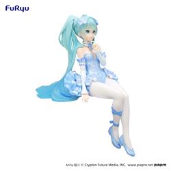 Figurine FuRyu Hatsune Miku Noodle Stopper - Seau de fée des fleurs Ne