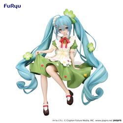 FuRyu Hatsune Miku Noodle Stopper Figure -Flower Fairy Clover-