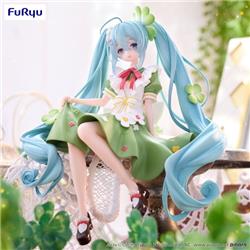 FuRyu Hatsune Miku Noodle Stopper Figure -Flower Fairy Clover-