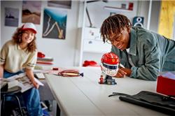 LEGO® Editions Scuderia Ferrari HP Charles Leclerc Helmet 43014
