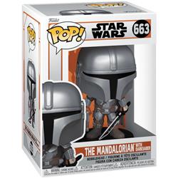 Funko POP! Star Wars: - THE MANDALORIAN - The Mandalorian (with Darksa