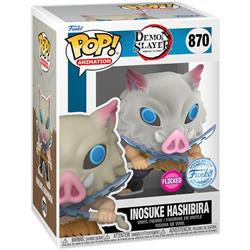 Funko POP! Anime: DEMON SLAYER - Inosuke Hashibira (Flocked)